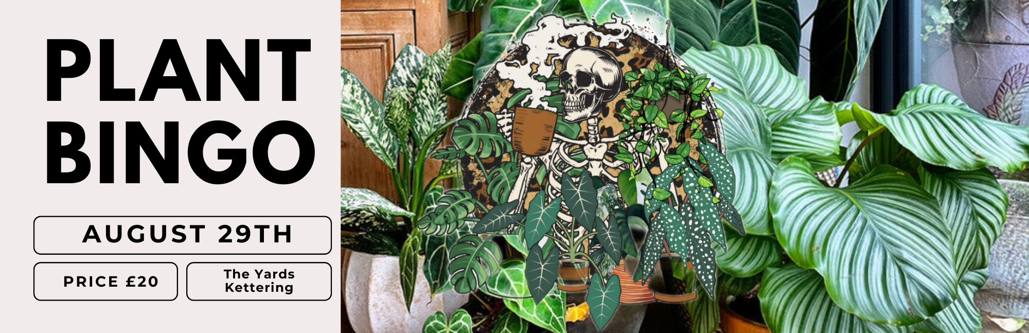 Plant Bingo ticket